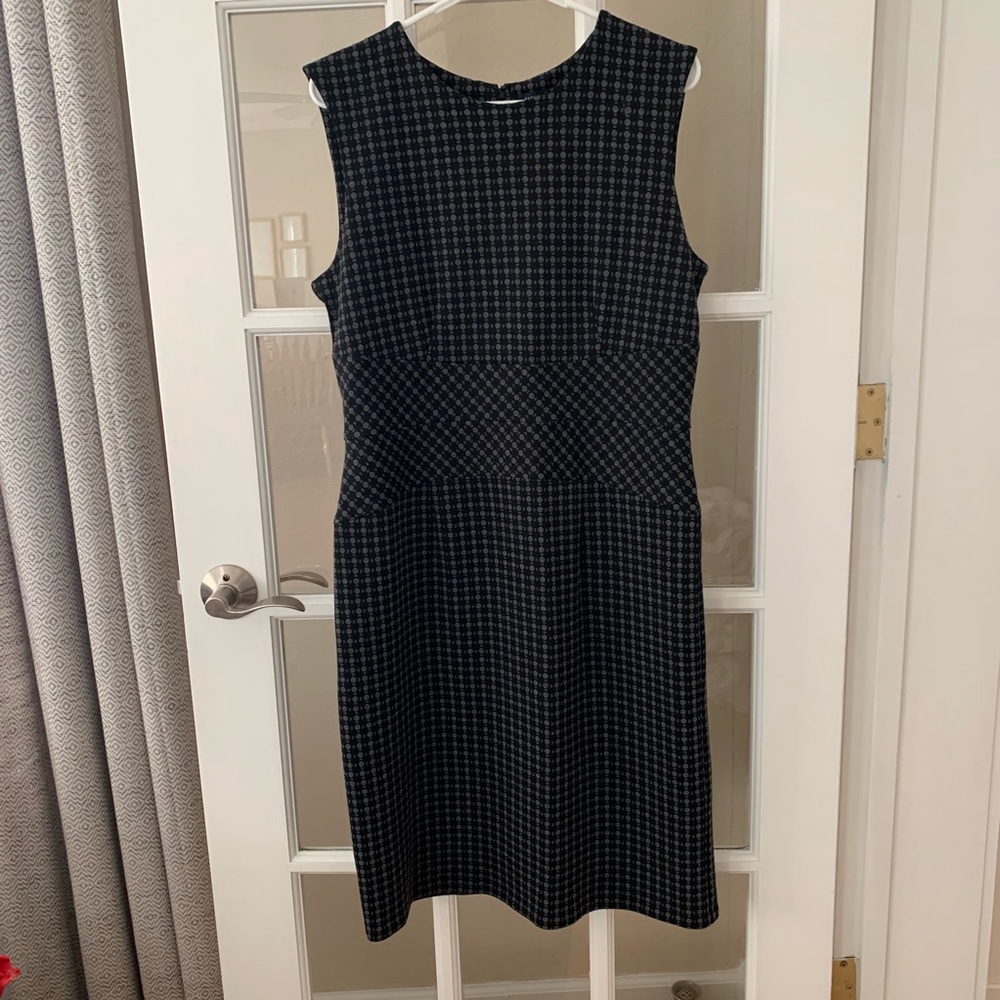Banana Republic Geometric Pattern Sheath Dress